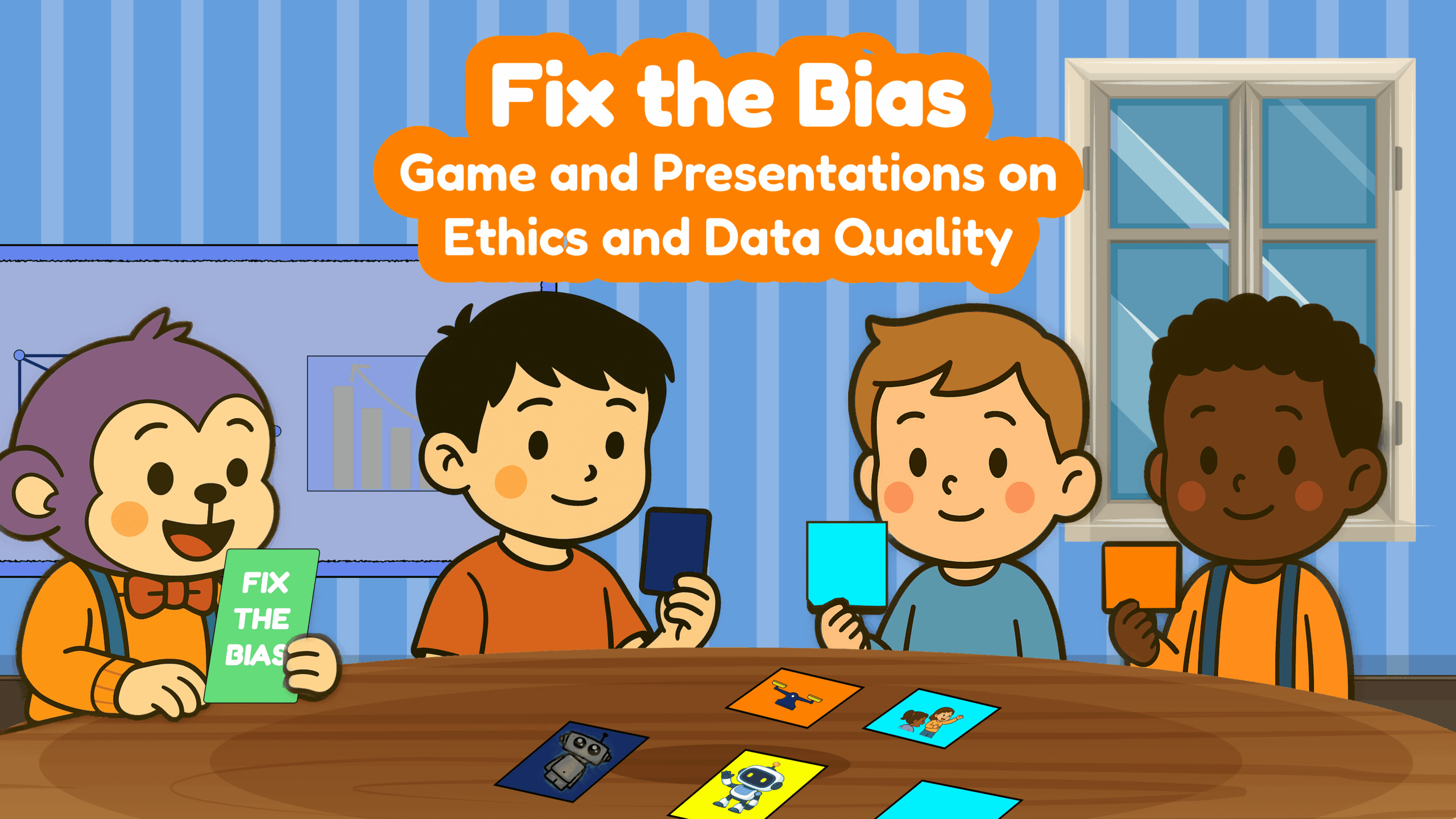 "Fix the Bias" Game and Presentations on Ethics and Data Quality illustration