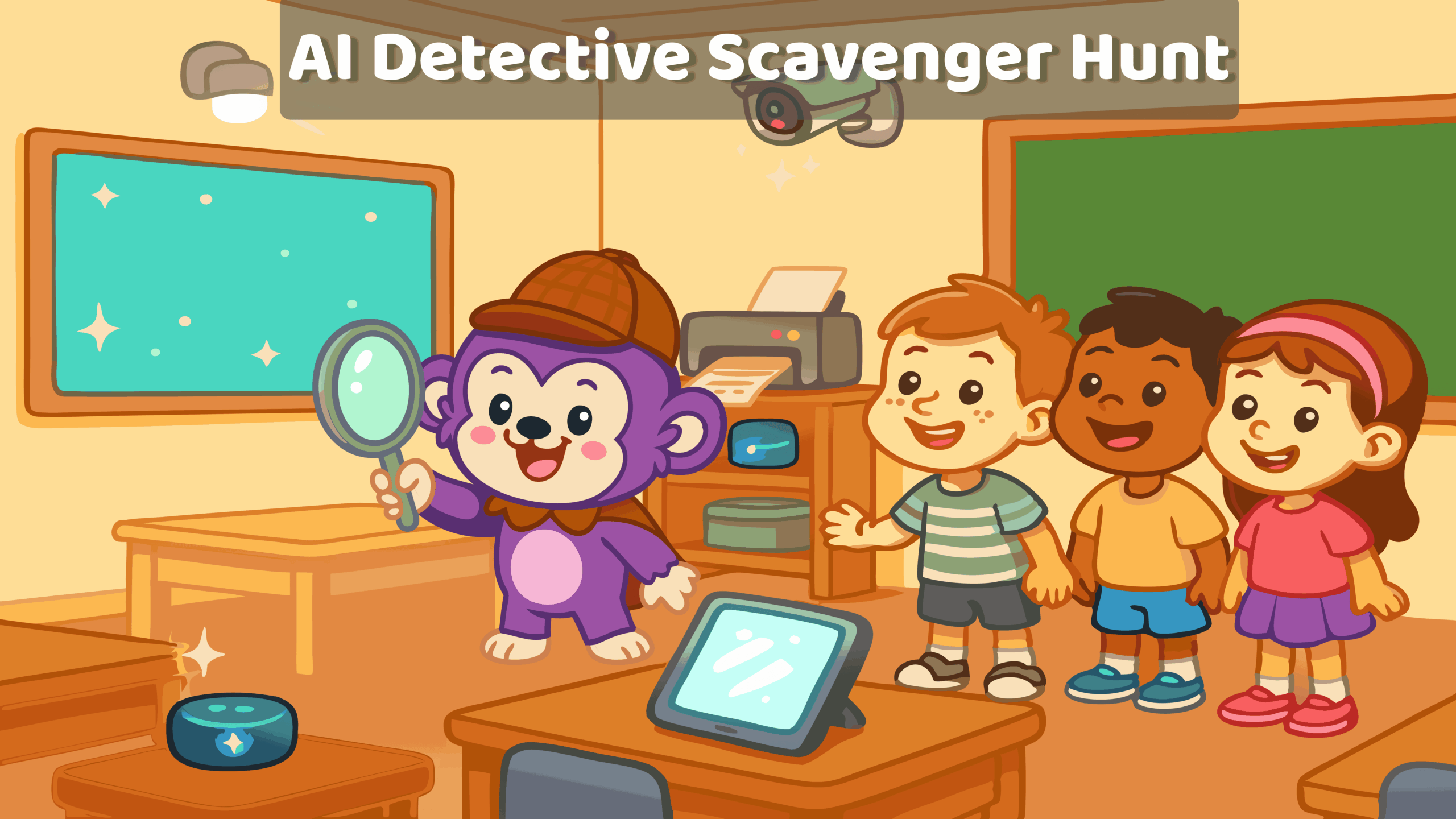 0-3:06:AI Detective Scavenger Hunt