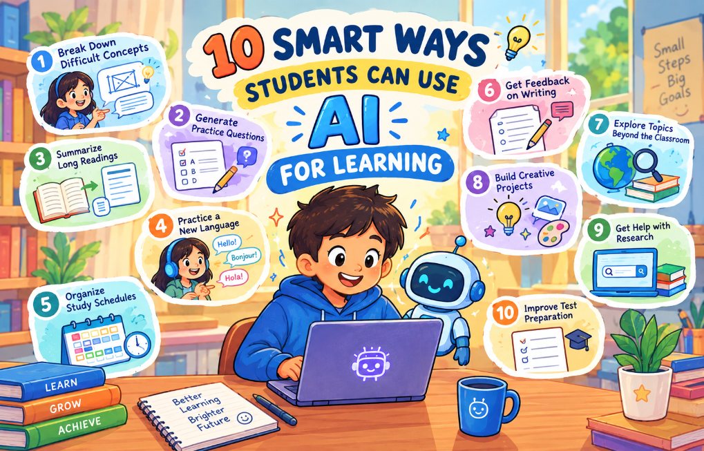 AI for Learning: 10 Smart, Proven Ways Students Succeed