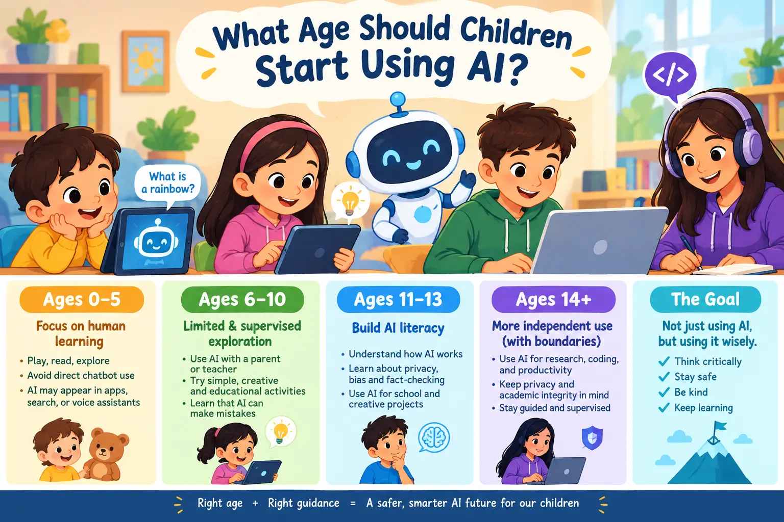 What Age Should Children Start Using AI?